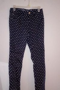 Justice size 14 and a half polka dot jeans